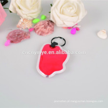 Promocionais publicidade barata pvc as crianças levaram keychain